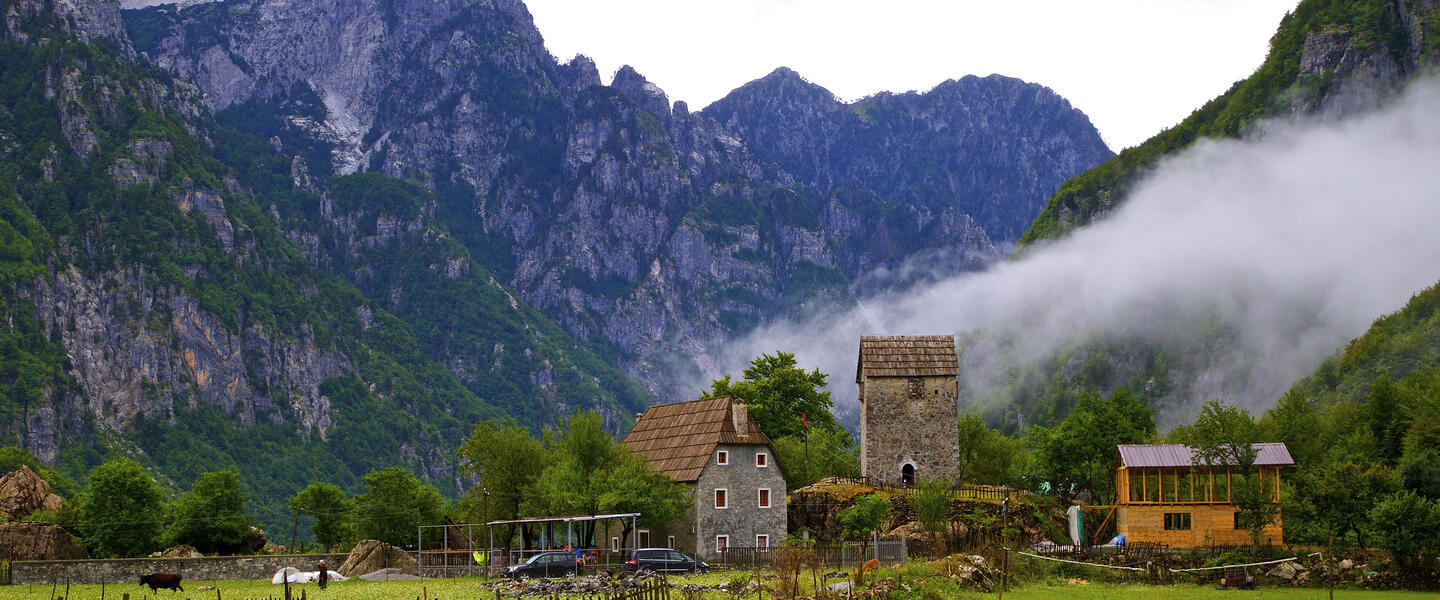 Wandern in den Albanischen Alpen