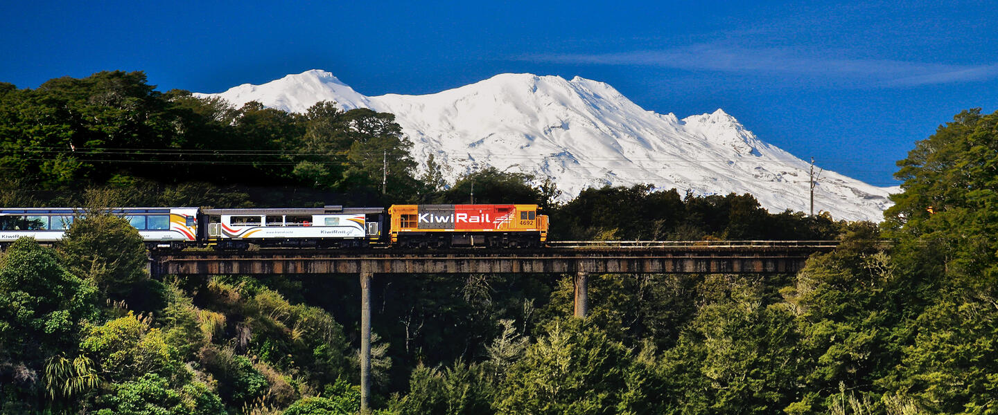 Neuseeland mit der Bahn